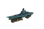 Sunken Battleship Aquarium Decor For Freshwater & Saltwater Fish Tanks - Medium. Fixed Price $26.06.