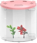 5L Fish Tank Aquariums Usb Led Half Moon Mini Acrylic Large Capacity. Fixed Price $14.99.
