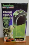 Reptology Life Science Internal Filter 70 For Up 15 Gallons Of Water. Fixed Price $17.99.