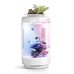 1.2GAL Small Fish Tank With Plant Pot, All-in-desktop Aquarium Kit Adjus.... Fixed Price $94.13.