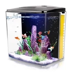 Freesea 1.4 Gallon Betta Aquarium Starter Kits Square Fish Tank With. Fixed Price $49.69.