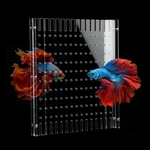 Lyl Leyouland Aquarium Divider Clear 10/15/20 Gallon Fish Tank Suction. Fixed Price $33.69.