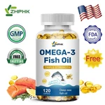 OMEGA-3 Fish Oil Capsules Support Metabolism Emotions Nerves Anti-inflammatory. Fixed Price $13.43.