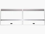 Glass Canopy 2PIECE Set Marineland Perfecto 70/75/90/110 Gallon 48X18 Aquarium. Fixed Price $74.69.